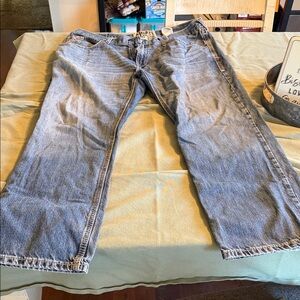 Ariat Men's Relaxed Fit Light Blue Jeans